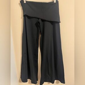 lululemon athletica Classic Black Wide Leg Pants